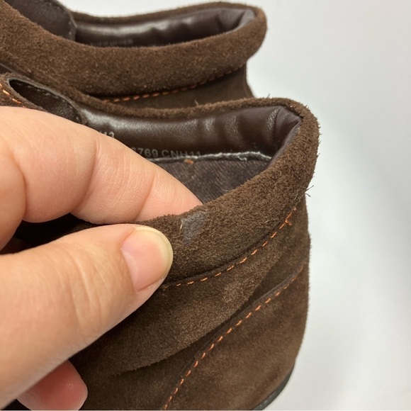 Boc suede‎ leather heeled boots size 11 - Picture 4 of 8